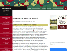 Tablet Screenshot of methodemaths.fr